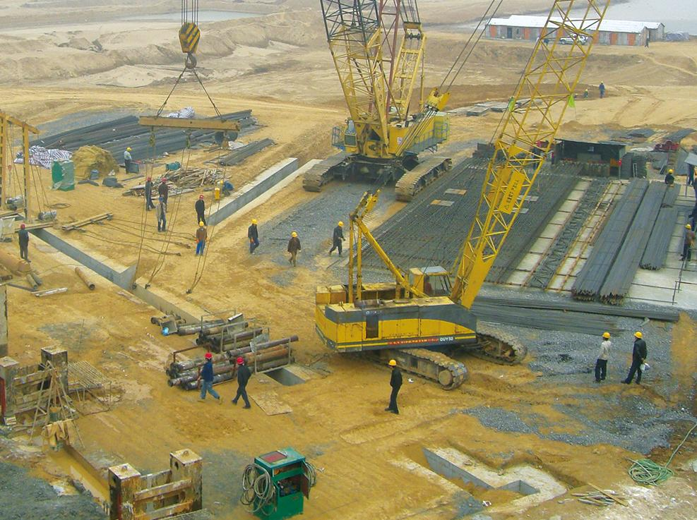 南水北調中線穿黃工程地下連續墻